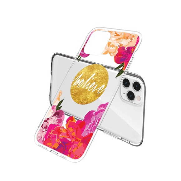 2/$10 iPhone 11 Pro Max Case Clear Flower Floral - Picture 2 of 6